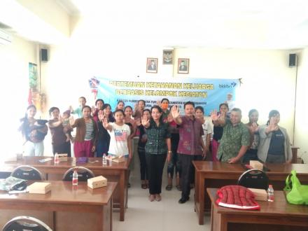 Kampung KB Desa Tunjung : Pertemuan Ketahanan Keluarga Berbasis Kelompok Kegiatan